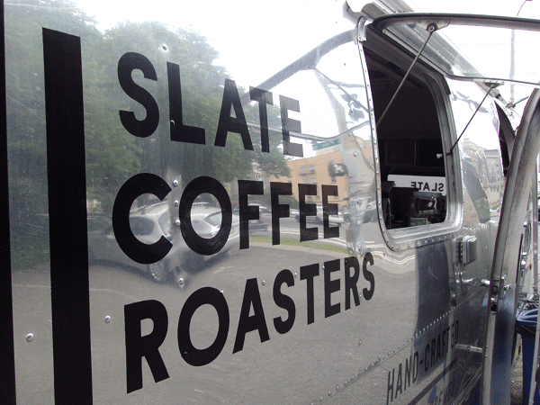 seattle coffee - airstream trailer - slate coffee