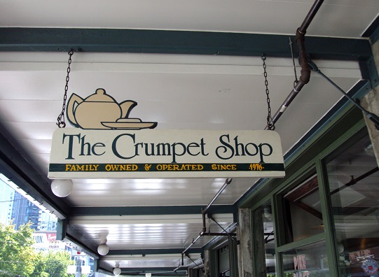 the crumpet shop, coffee in Seattle
