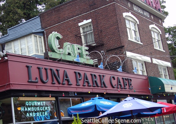 West Seattle Coffee, Luna Park Cafe, West Seattle Luna Park Cafe